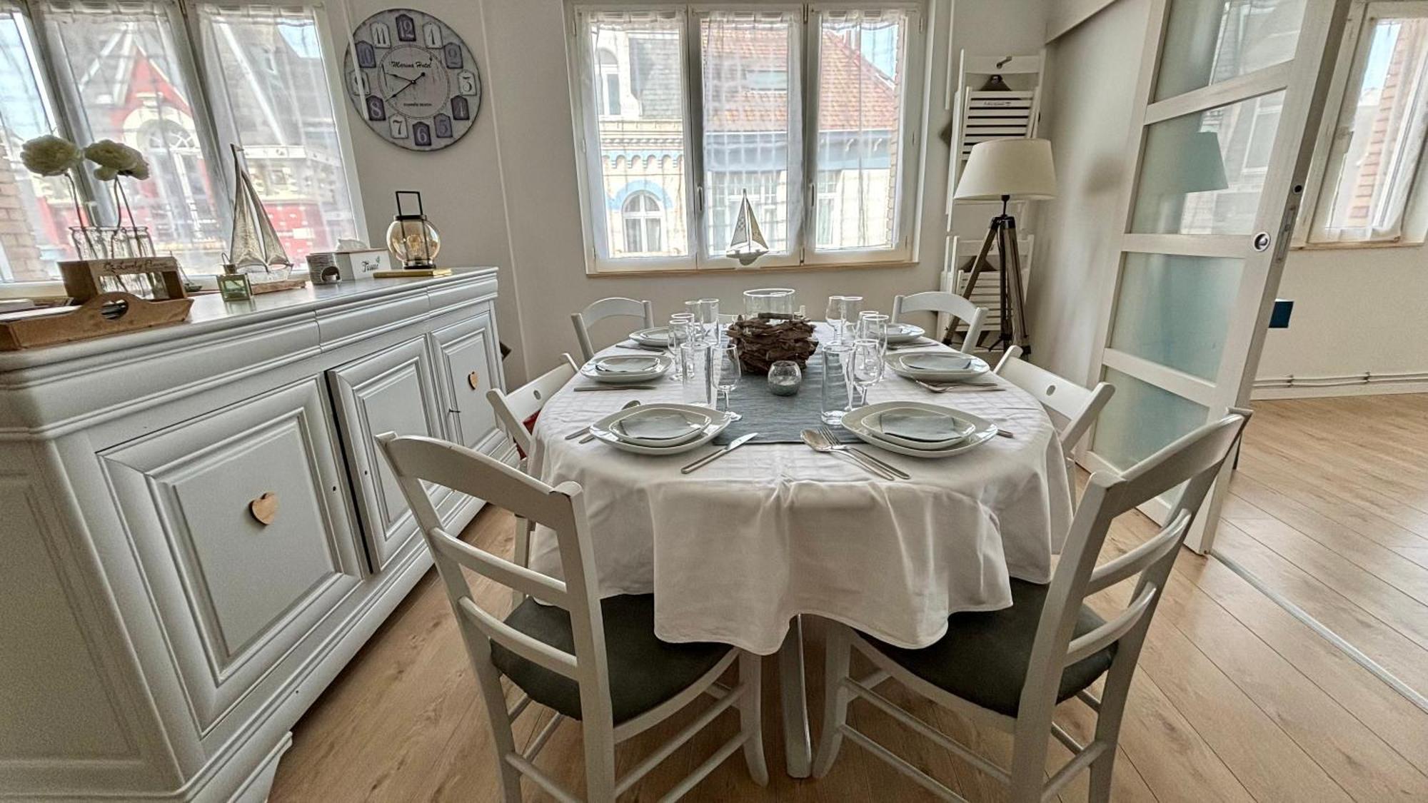 Appartement Cosy Vue Mer Malo-les-Bains Dış mekan fotoğraf